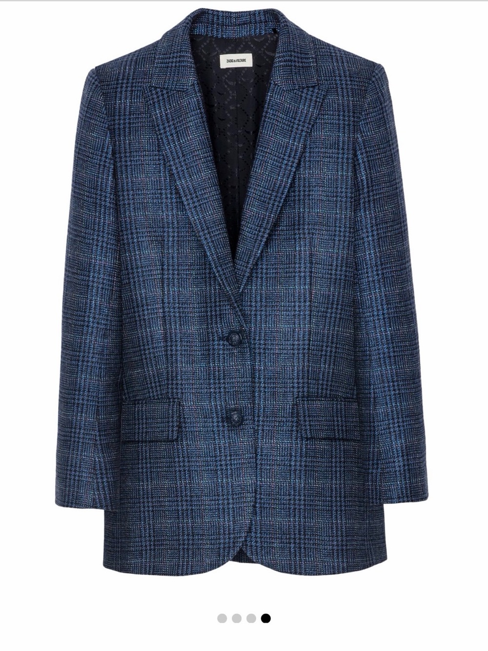 Zadig & Voltaire viva car Shimmer Veste Women's Blazer Jacket